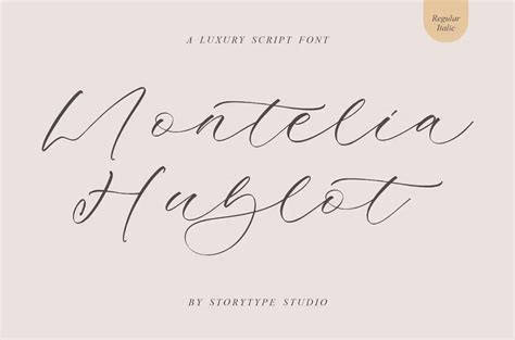 Montelia Hublot Font .